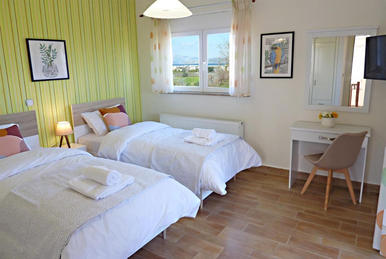 Panoramic Sea View Villa 4 Min To Beach Tigaki Eksteriør billede