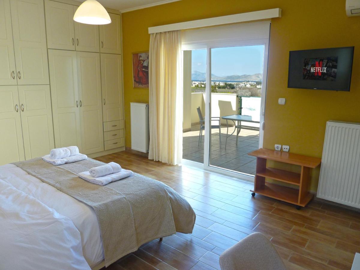 Panoramic Sea View Villa 4 Min To Beach Tigaki Eksteriør billede